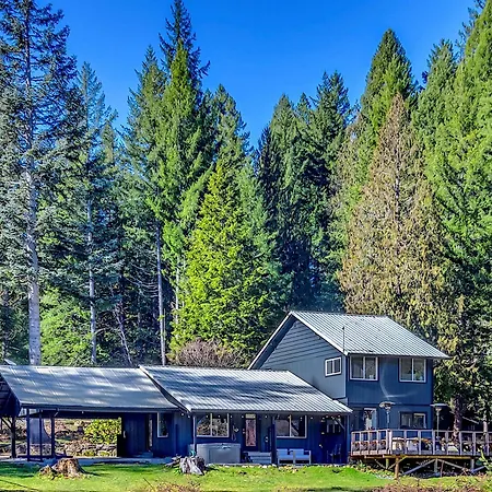Waterfront Cabin At White Pass And Mount Rainier National Park Packwood Exterior foto